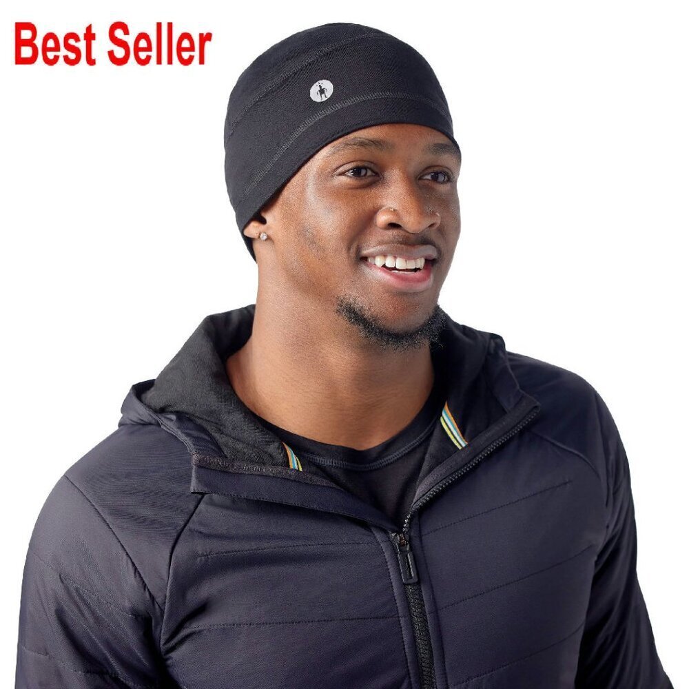 Unisex Active Beanie Reflective Minimal Athletic Winter Essential